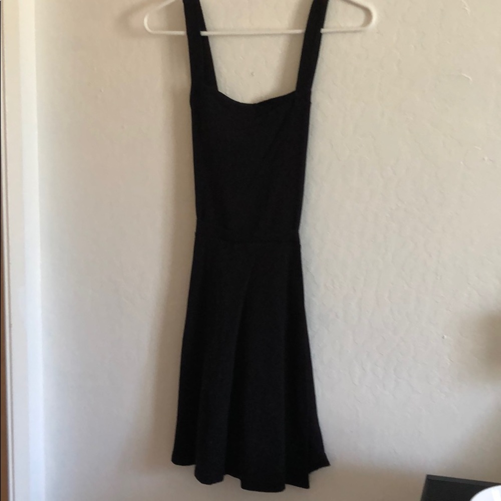 Black overalls